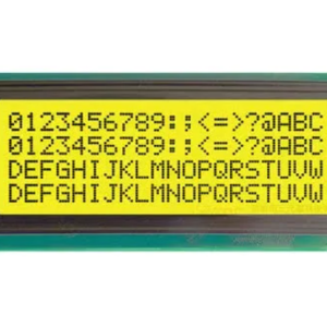 Monochrome LCD 20X4