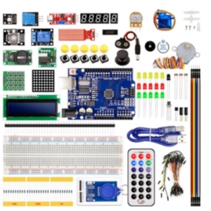Arduino Uno r3 kit paket lengkap belajar pemula rfid compatible